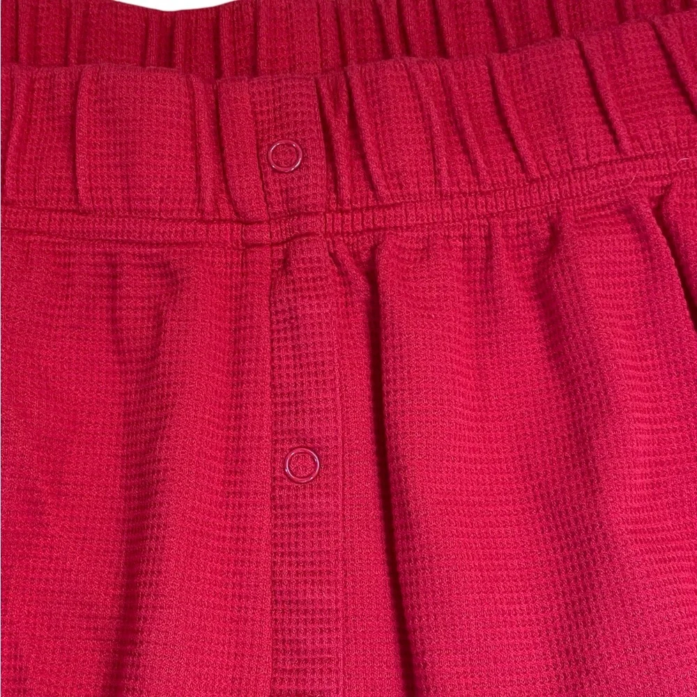Savage Fenty Sexwear Midnight Cruise Waffle Knit Lounge Pajama Set